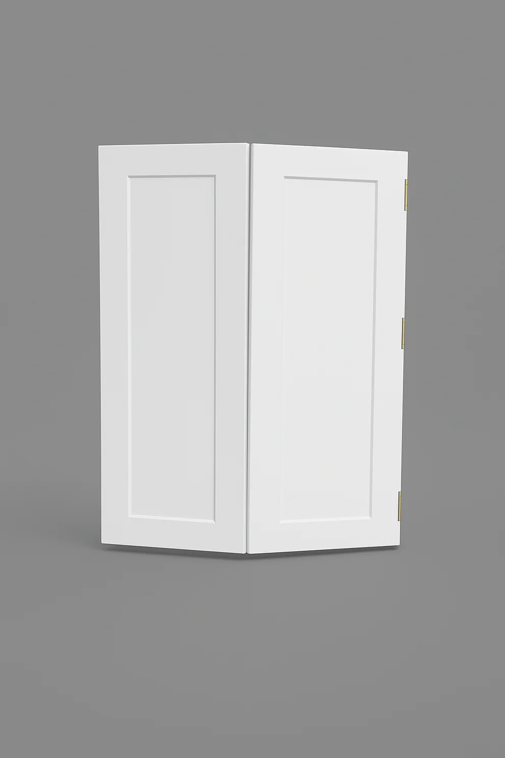 Double Interior Door Shaker Style 80 inch 1 Panel
