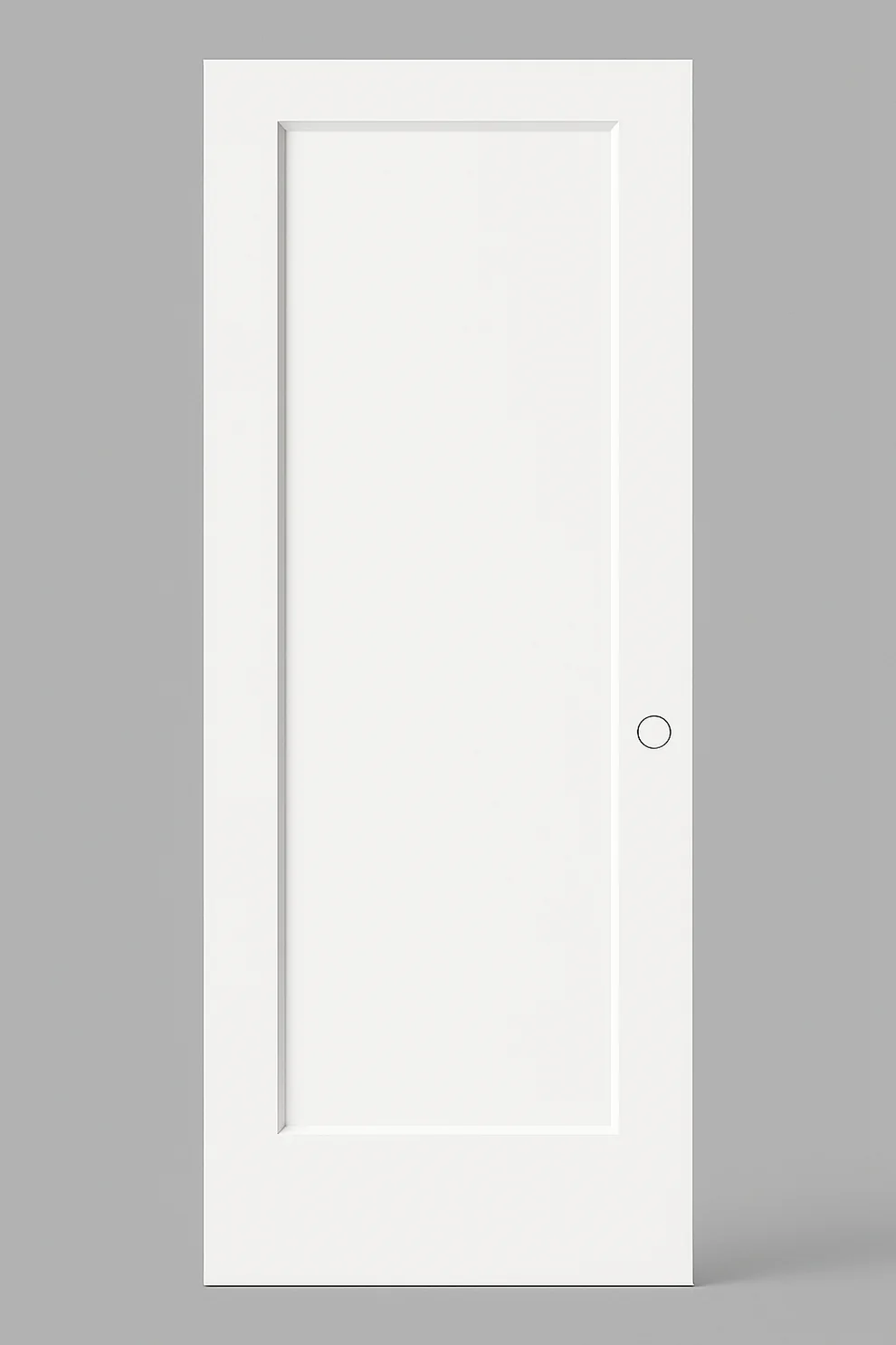 Single Interior Door Shaker Style 80 inch 1 Panel